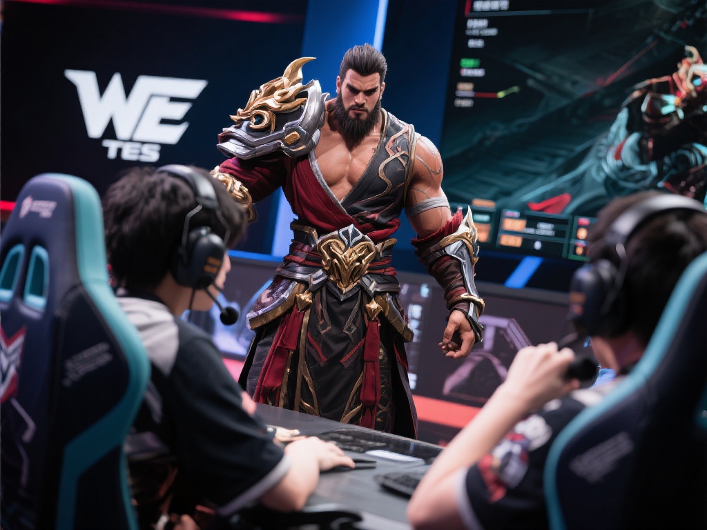 WE战胜TES:典韦语音曝光,膨胀刀砍见者 总结出类拔萃的战术策略启发
对于典韦所